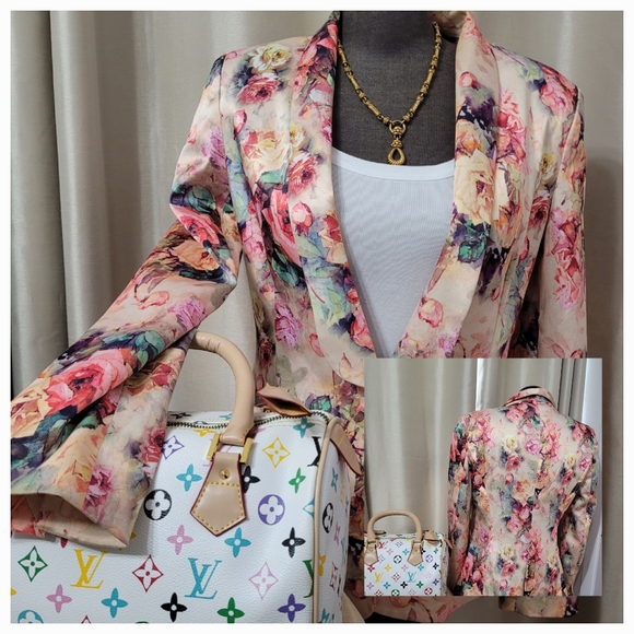 Floral blazer  /M - Picture 4 of 4